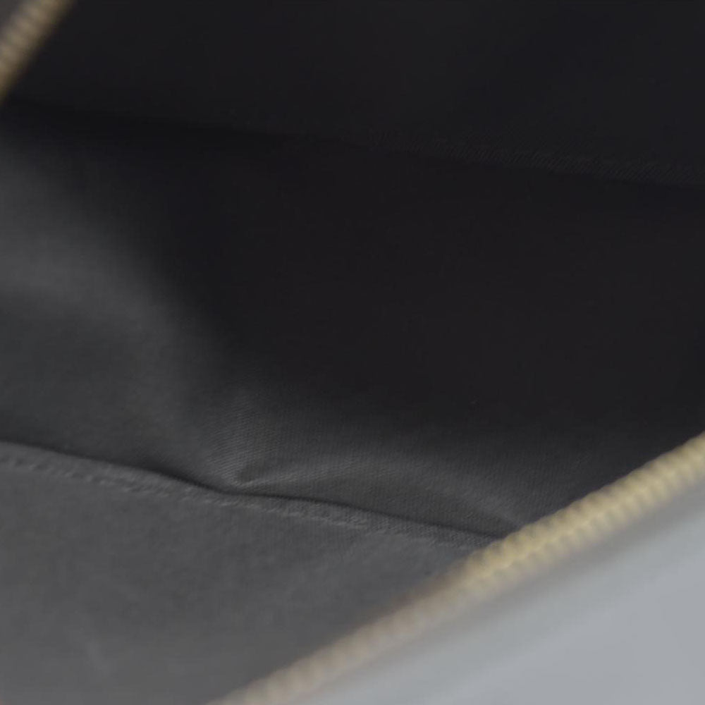 Chanel  Lambskin Quilted Chanel 19 Round Clutch With Chain Grey