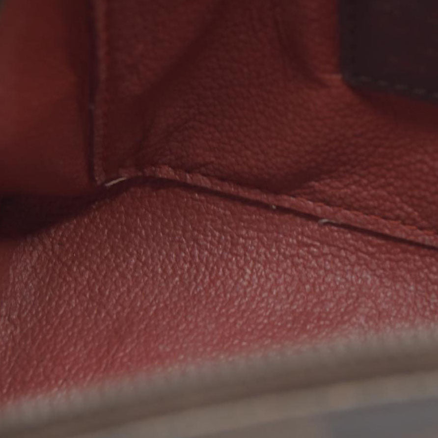 Louis Vuitton $600 Damier Ebene Pochette Cosmetic Pouch Bag