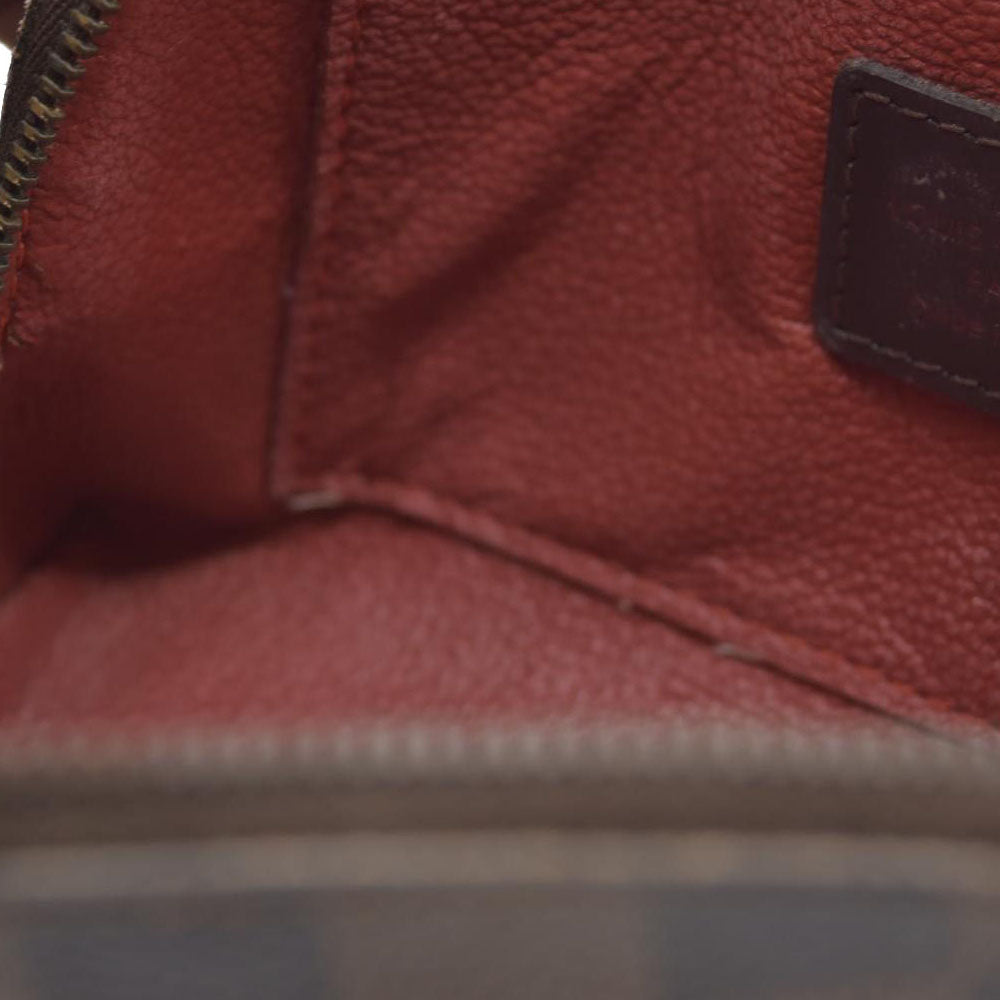 Louis Vuitton $600 Damier Ebene Pochette Cosmetic Pouch Bag