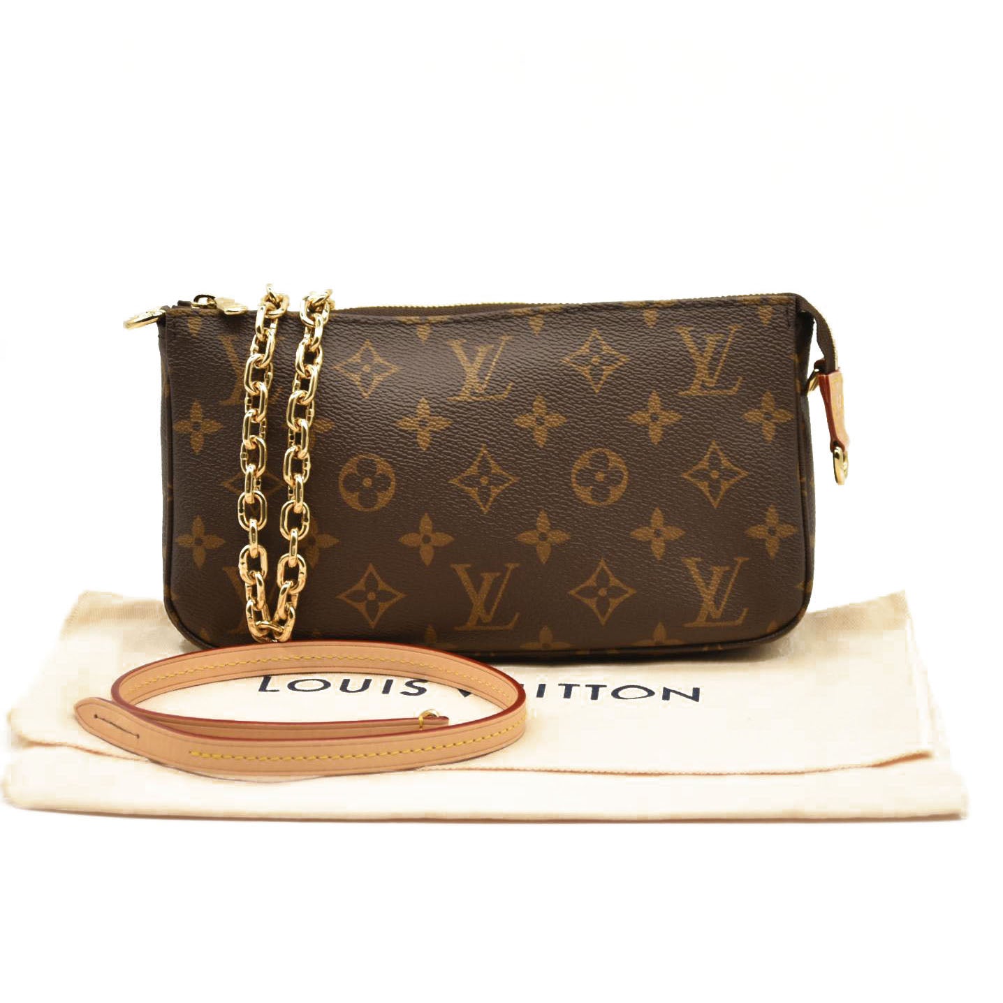 LOUIS VUITTON  Monogram Pochette Accessories NM