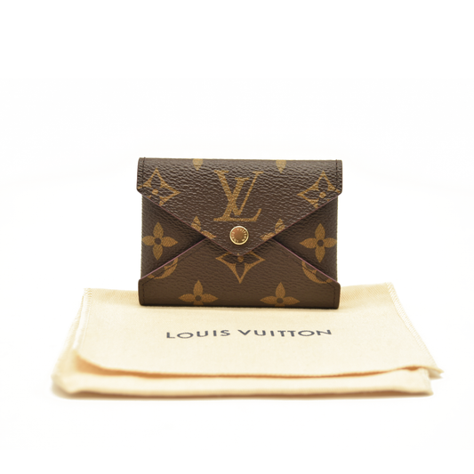 USED Louis Vuitton Monogram Small Kirigami Pochette Insert Fuchsia