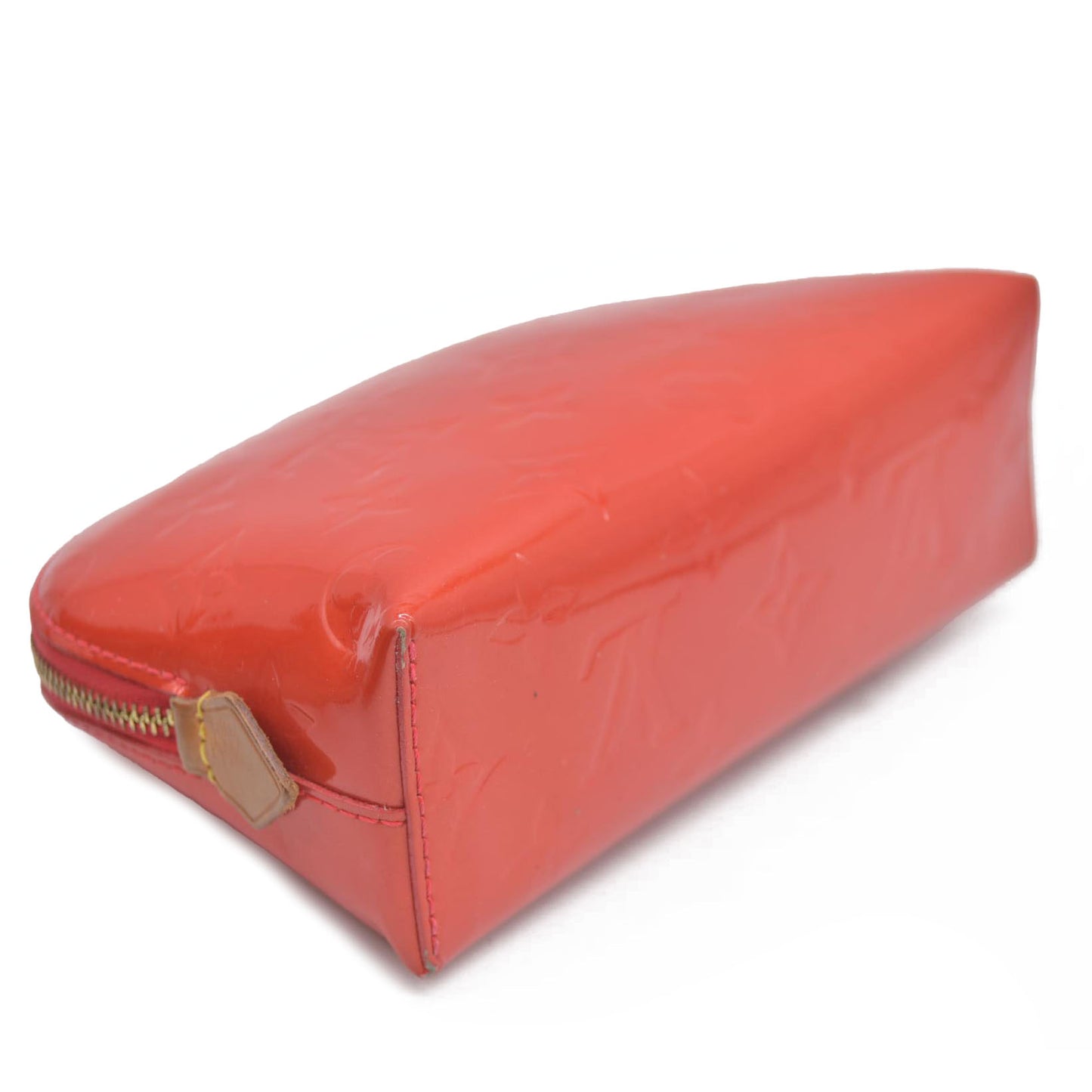 $530 Louis Vuitton  Vernis Cosmetic Pouch Cherry