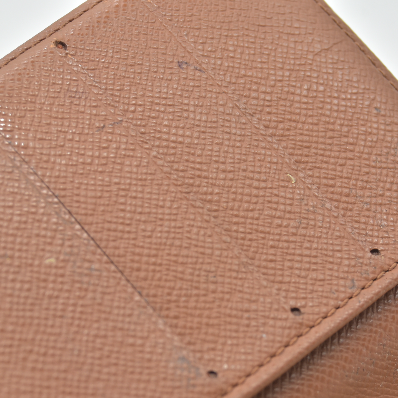 $815 2003 Louis Vuitton Monogram Porte Papier Zippe Wallet SP0083