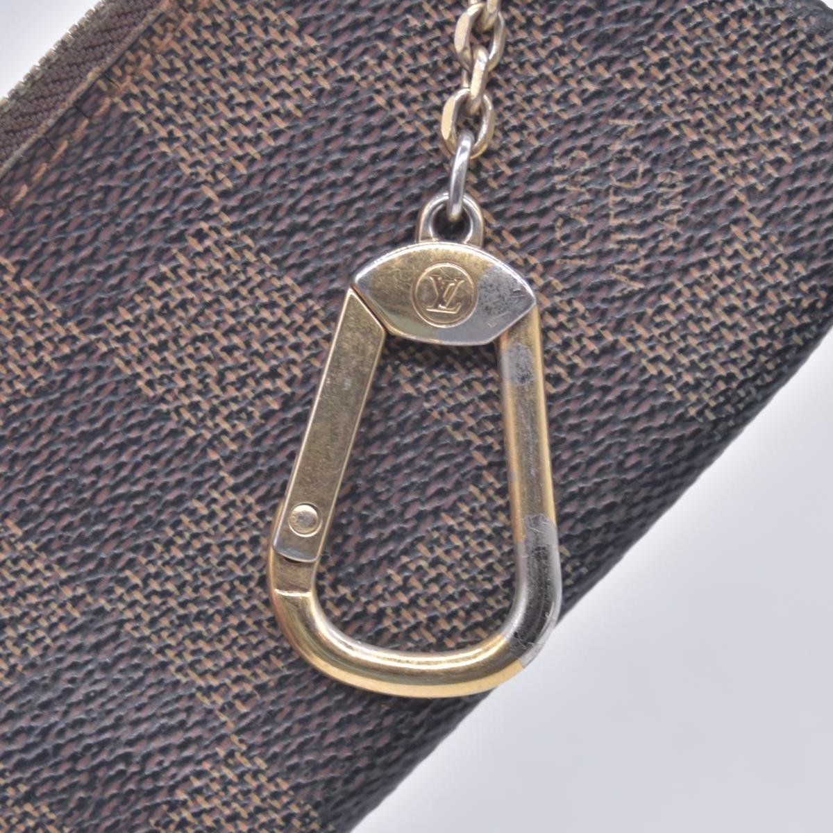 $355 2010 Louis Vuitton Damier Ebene Pochette Cles CA2110 CONSIGNMENT 10021080