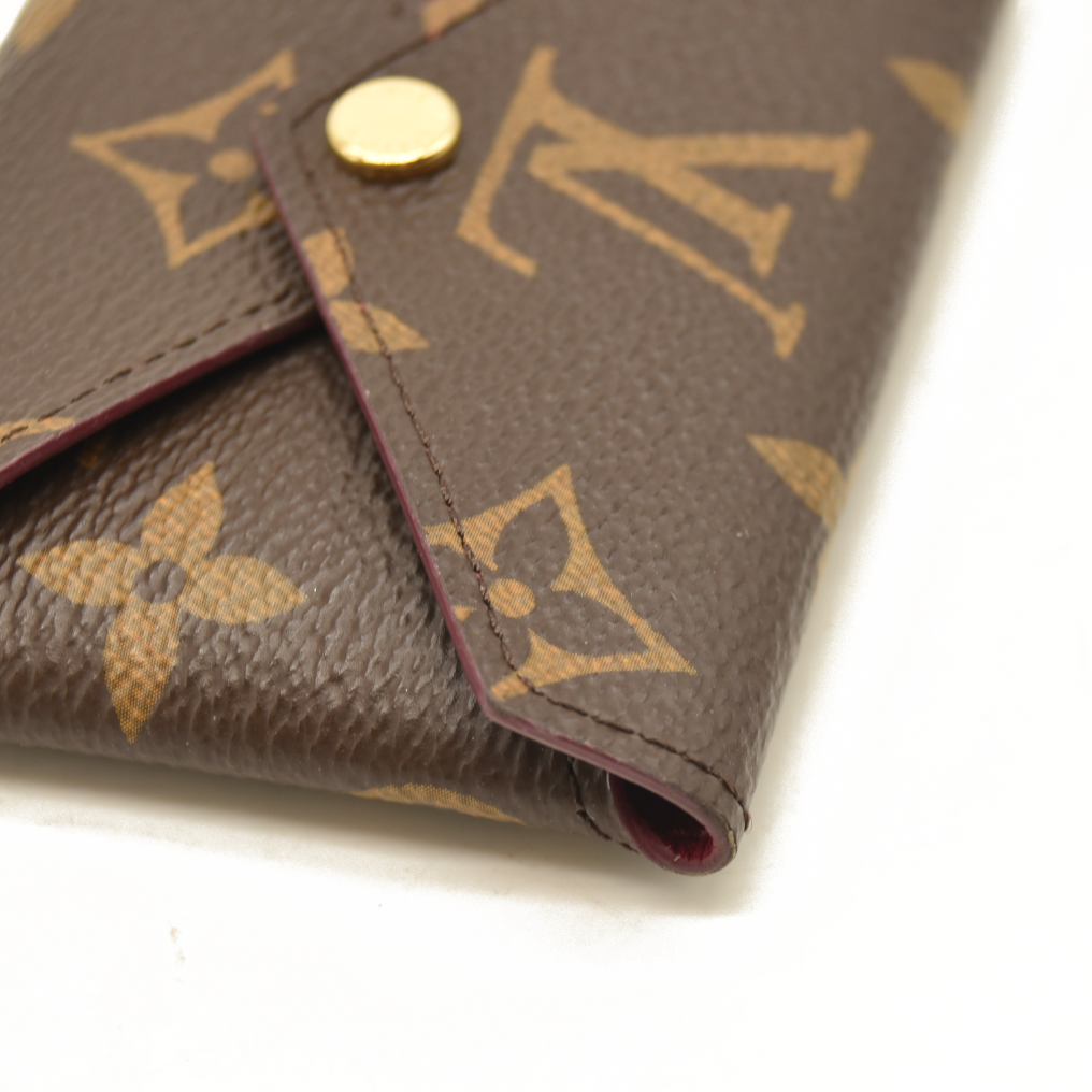 USED Louis Vuitton Monogram Small Kirigami Pochette Insert Fuchsia