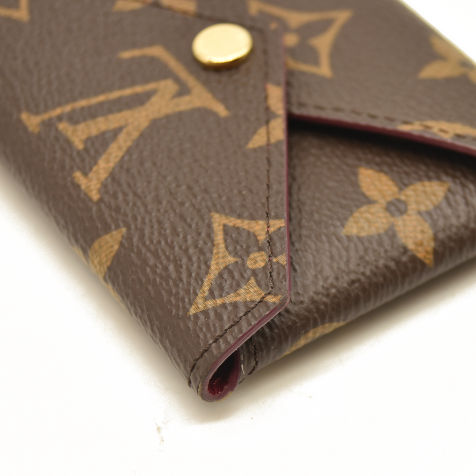 USED Louis Vuitton Monogram Small Kirigami Pochette Insert Fuchsia