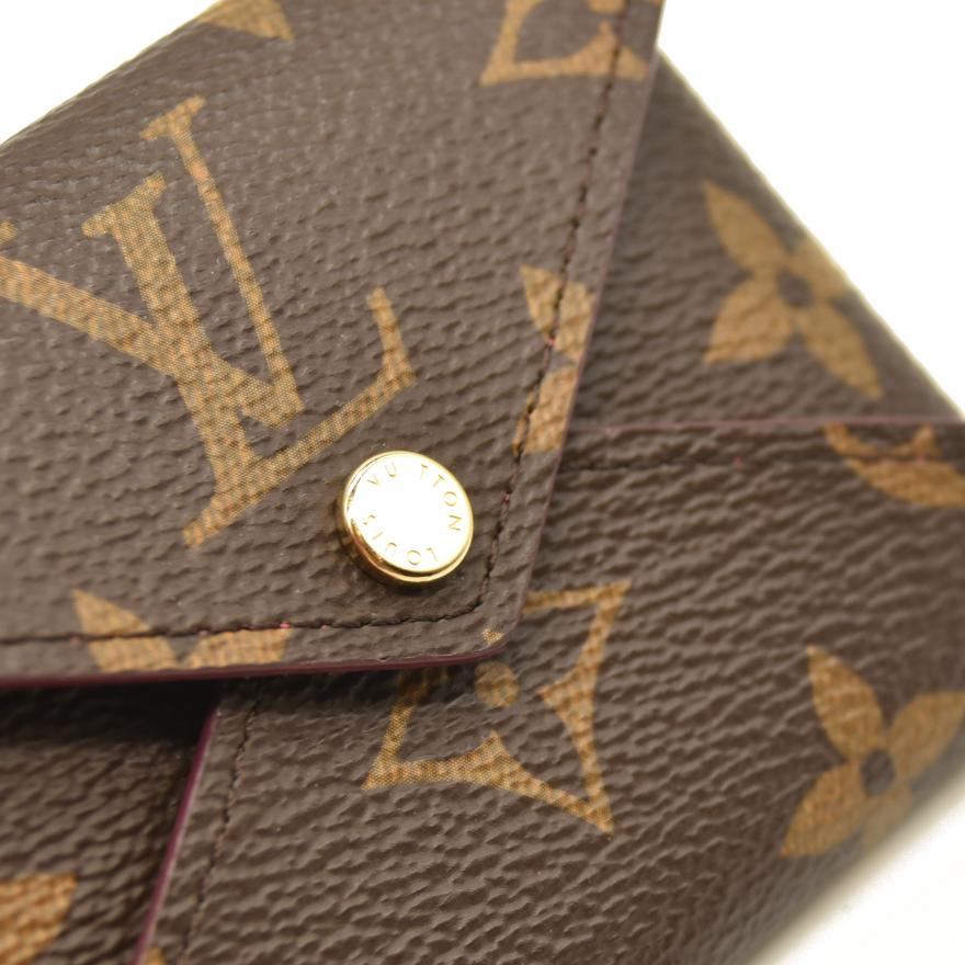 USED Louis Vuitton Monogram Small Kirigami Pochette Insert Fuchsia