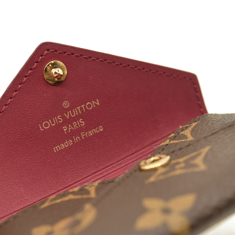 USED Louis Vuitton Monogram Small Kirigami Pochette Insert Fuchsia