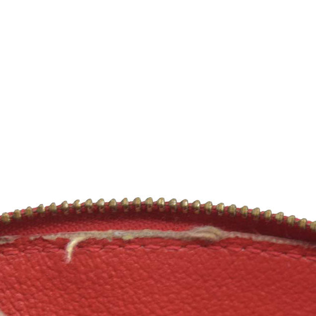 $530 Louis Vuitton  Vernis Cosmetic Pouch Cherry