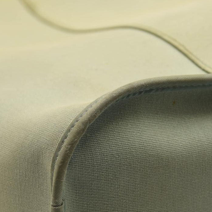 HERMES Toile Cabag 32 PM Light Blue