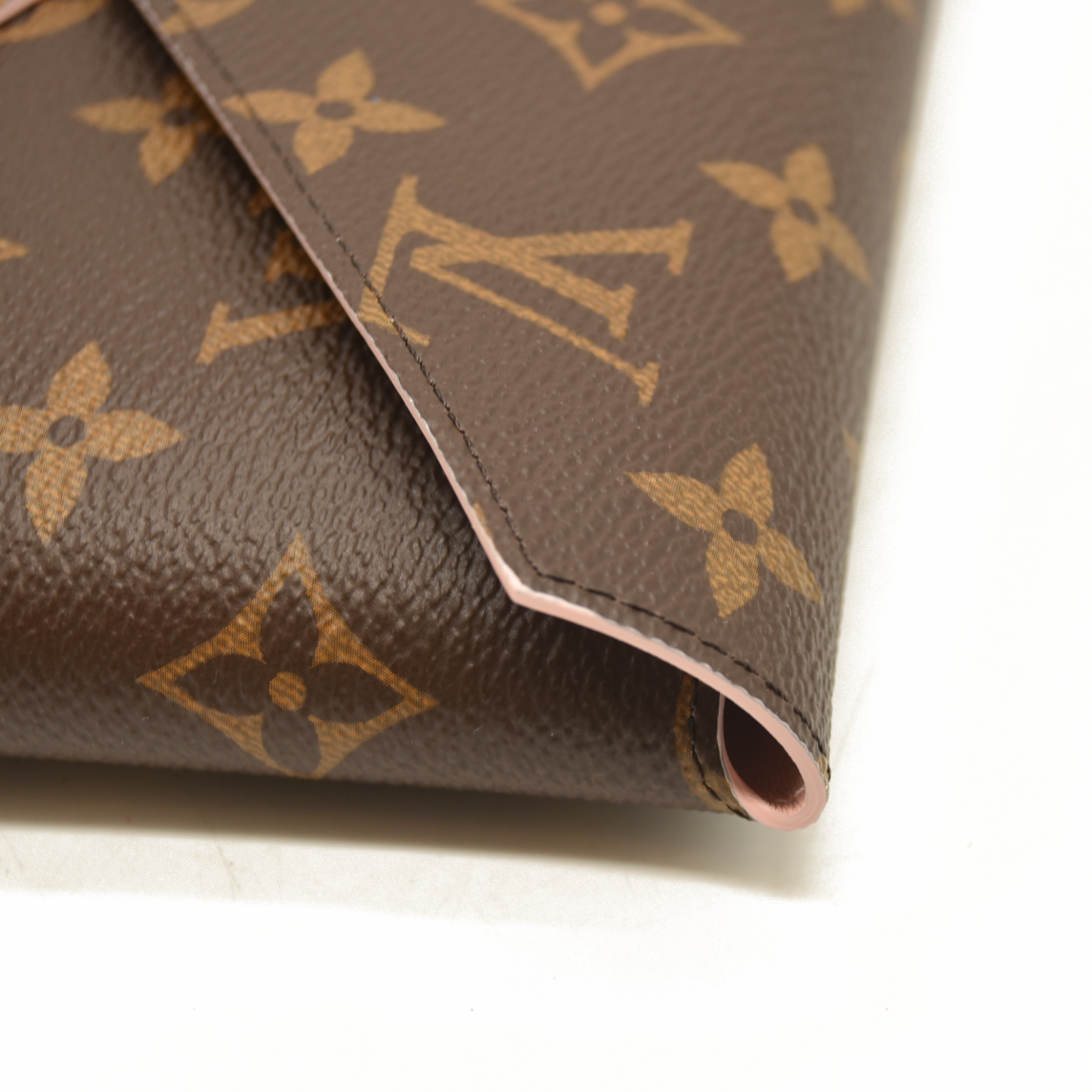 NEW LOUIS VUITTON Monogram Large Kirigami Pochette Insert Rose Ballerine