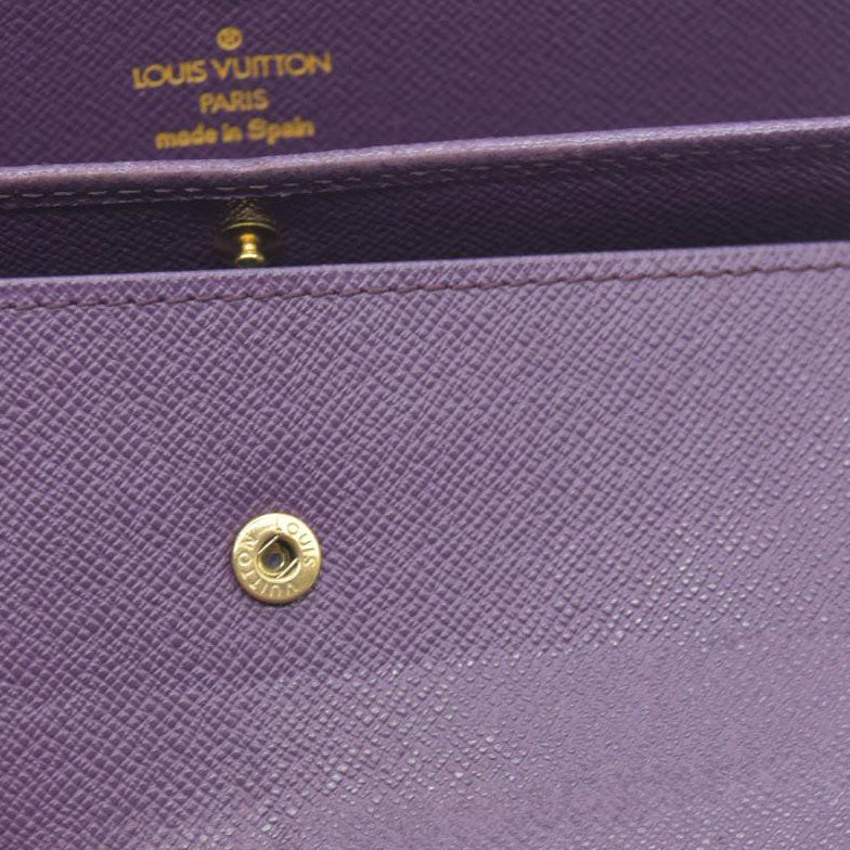 Louis Vuitton Vintage 1996 Yellow Epi Leather Tri-Fold Sarah sWallet CA0090