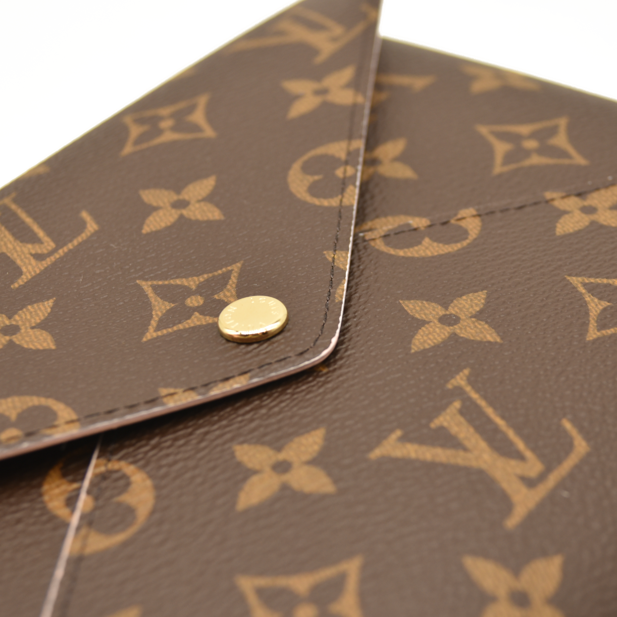 NEW LOUIS VUITTON Monogram Large Kirigami Pochette Insert Rose Ballerine