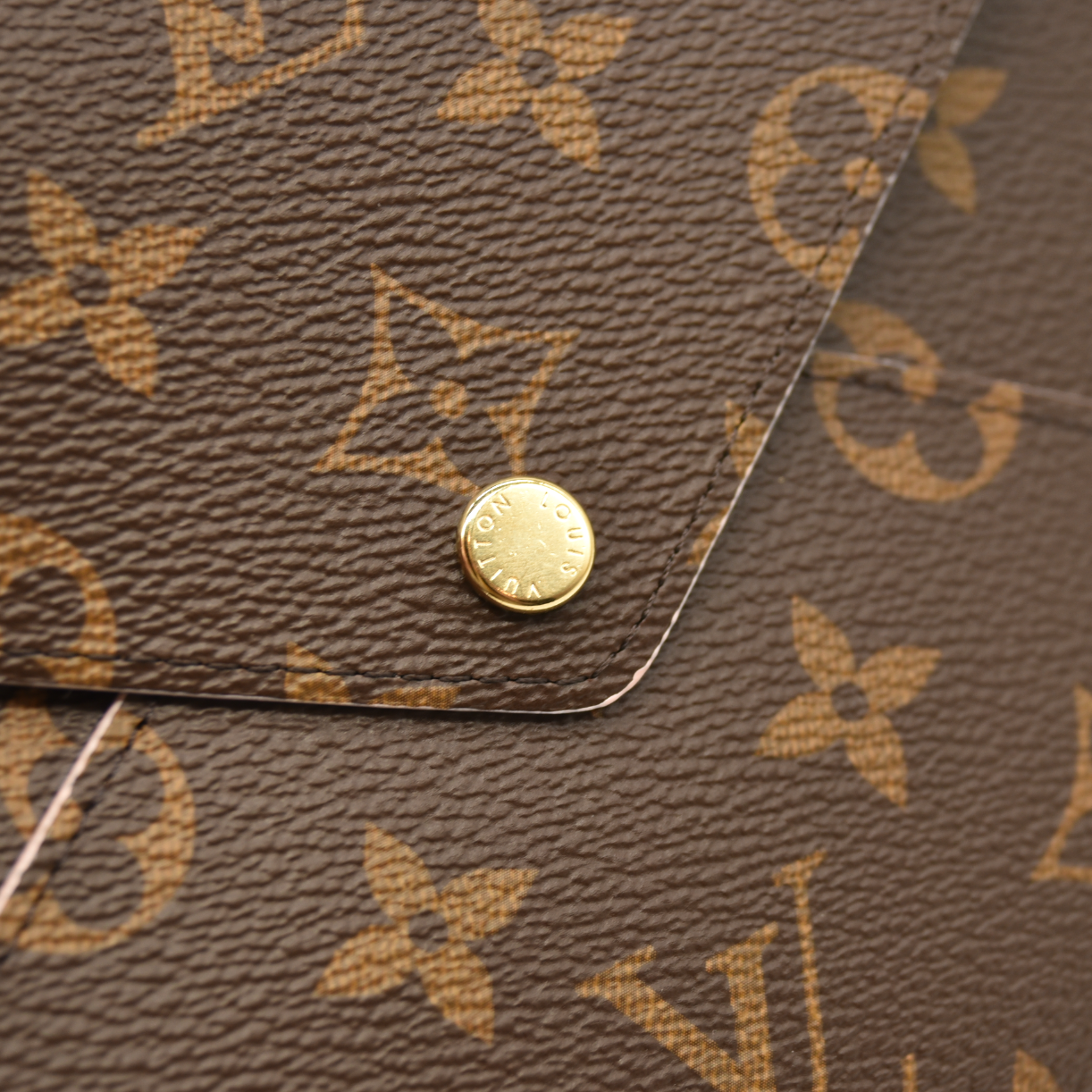 NEW LOUIS VUITTON Monogram Large Kirigami Pochette Insert Rose Ballerine