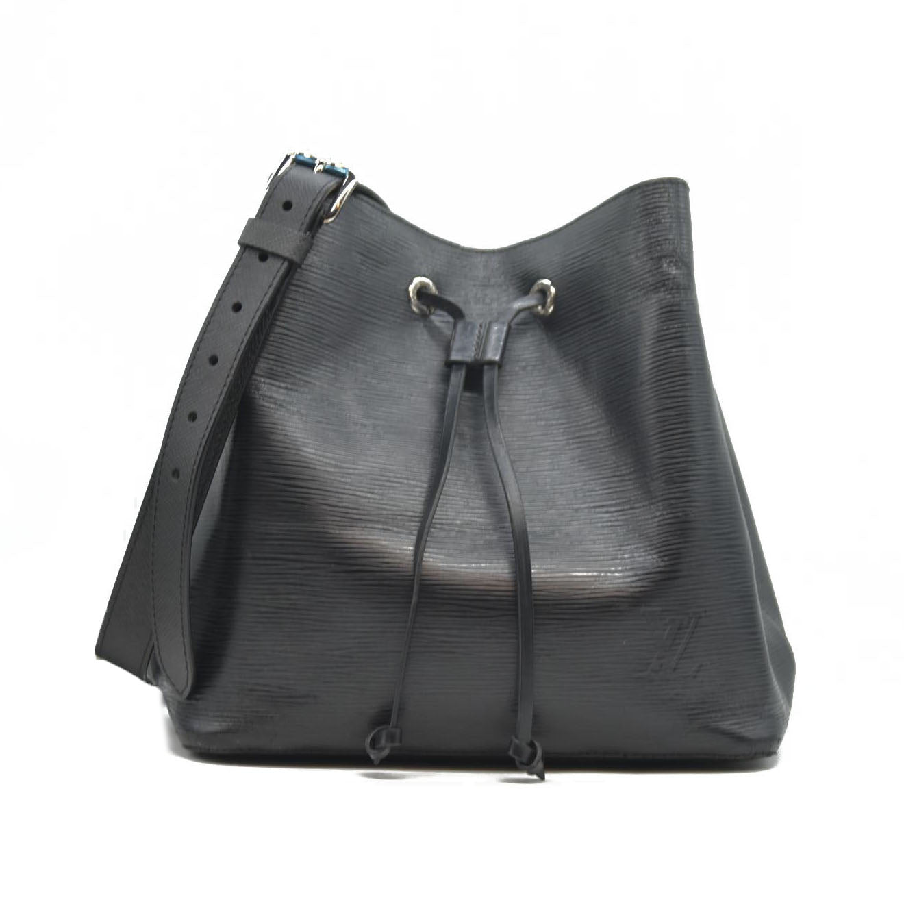 $2570 Louis Vuitton Epi Neonoe Black SR0168