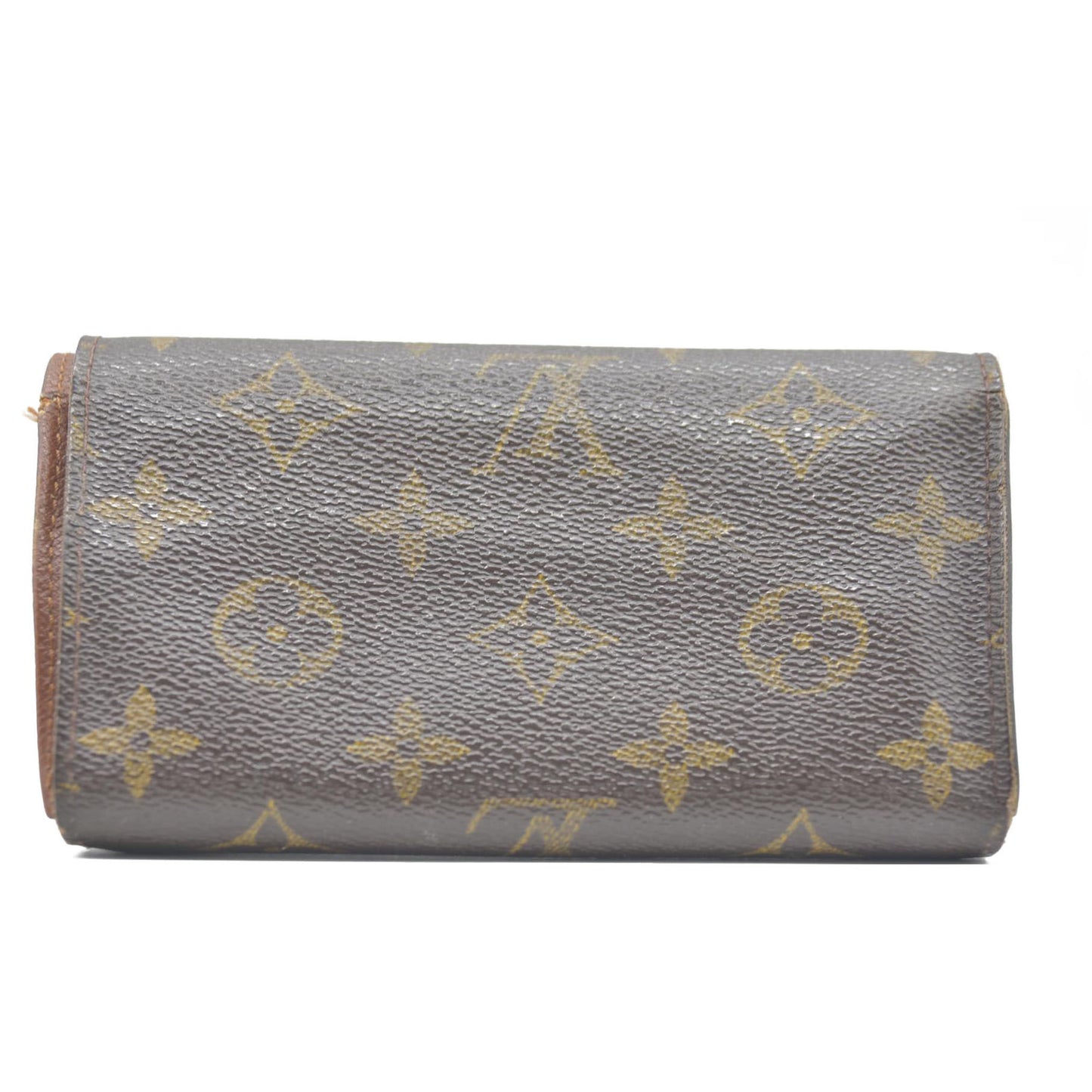 $560 Louis Vuitton  Monogram Porte-Monnaie Tresor Wallet CA0073