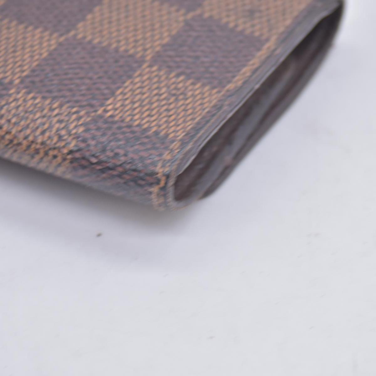 $455 2009 Louis Vuitton Damier Ebene Multicles 6 Key Holder CT1089 CONSIGNMENT 10021071