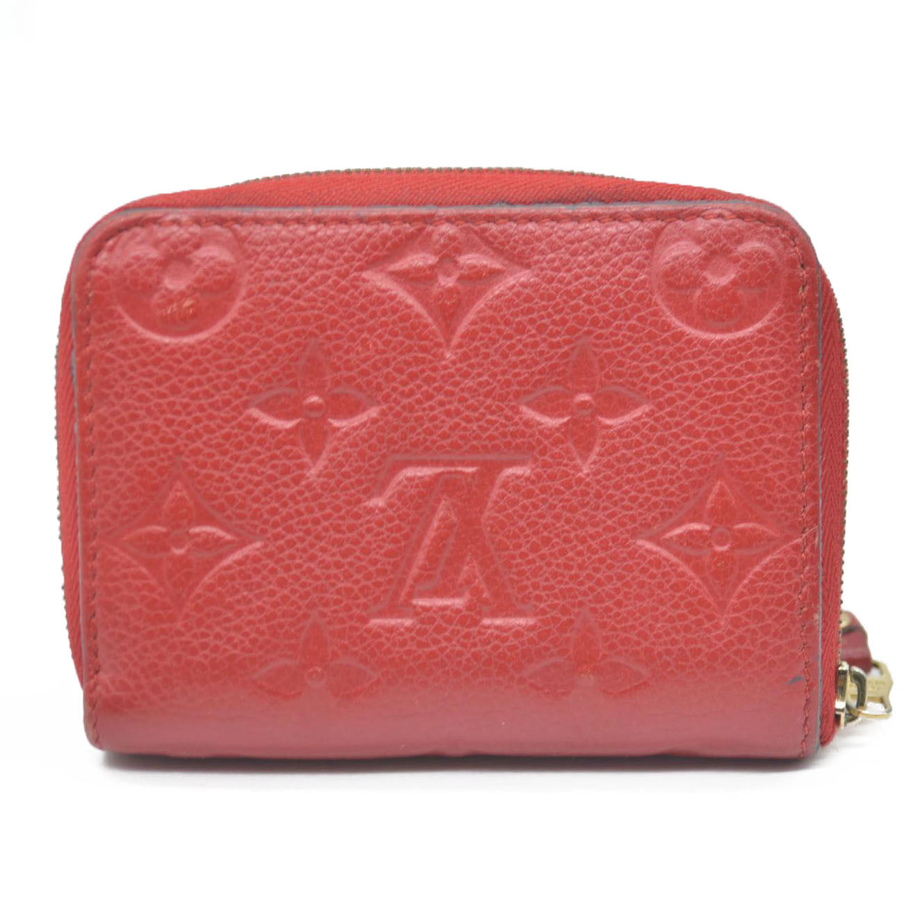 Louis Vuitton Monogram Empreinte Zippy Zip Around Wallet Coin Purse $740 TS5114