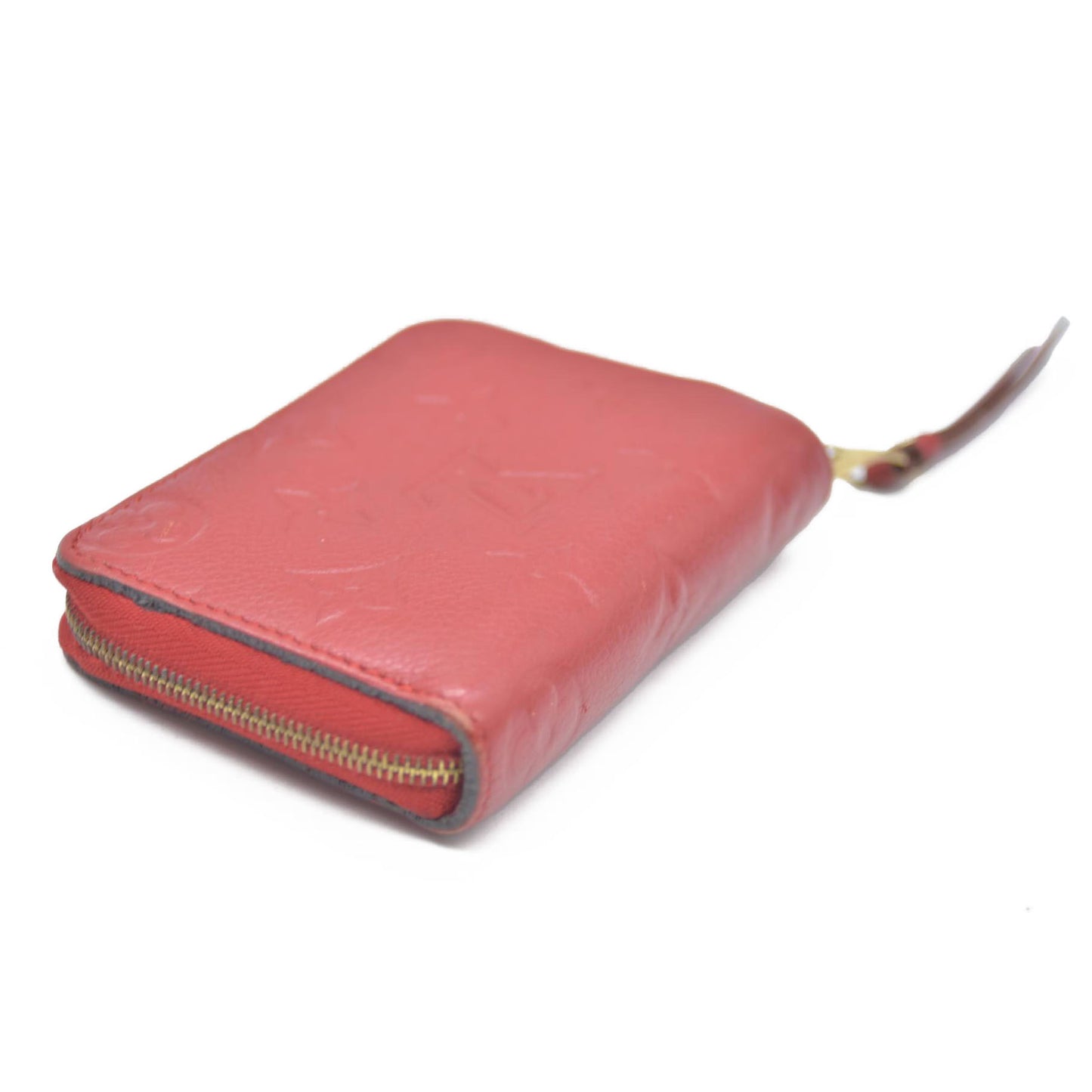 Louis Vuitton Monogram Empreinte Zippy Zip Around Wallet Coin Purse $740 TS5114