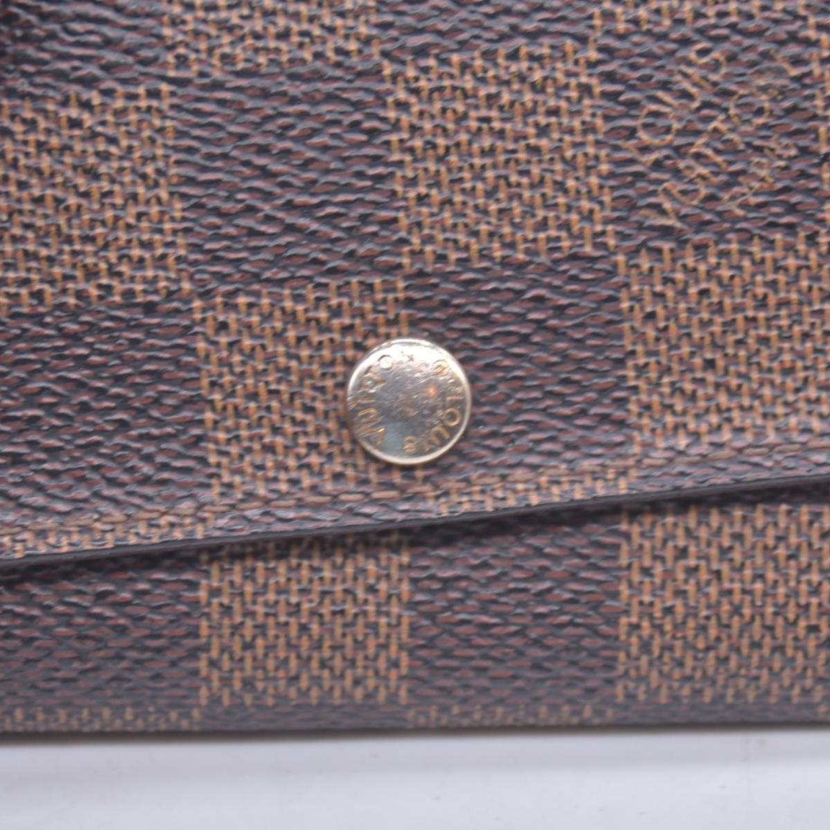 $455 2009 Louis Vuitton Damier Ebene Multicles 6 Key Holder CT1089 CONSIGNMENT 10021071
