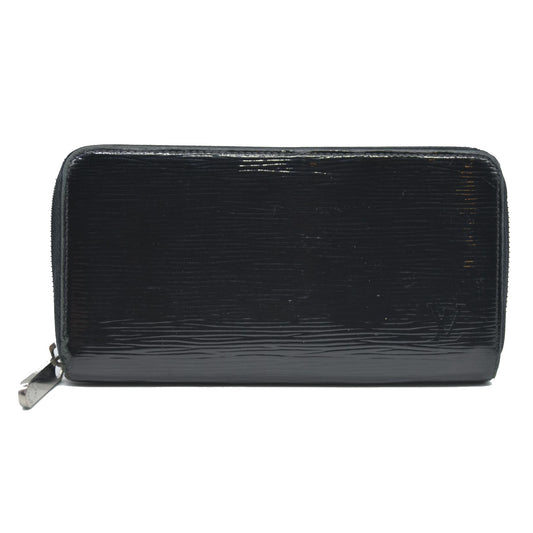 $1100 Louis Vuitton  Epi Electric Zippy Wallet Black