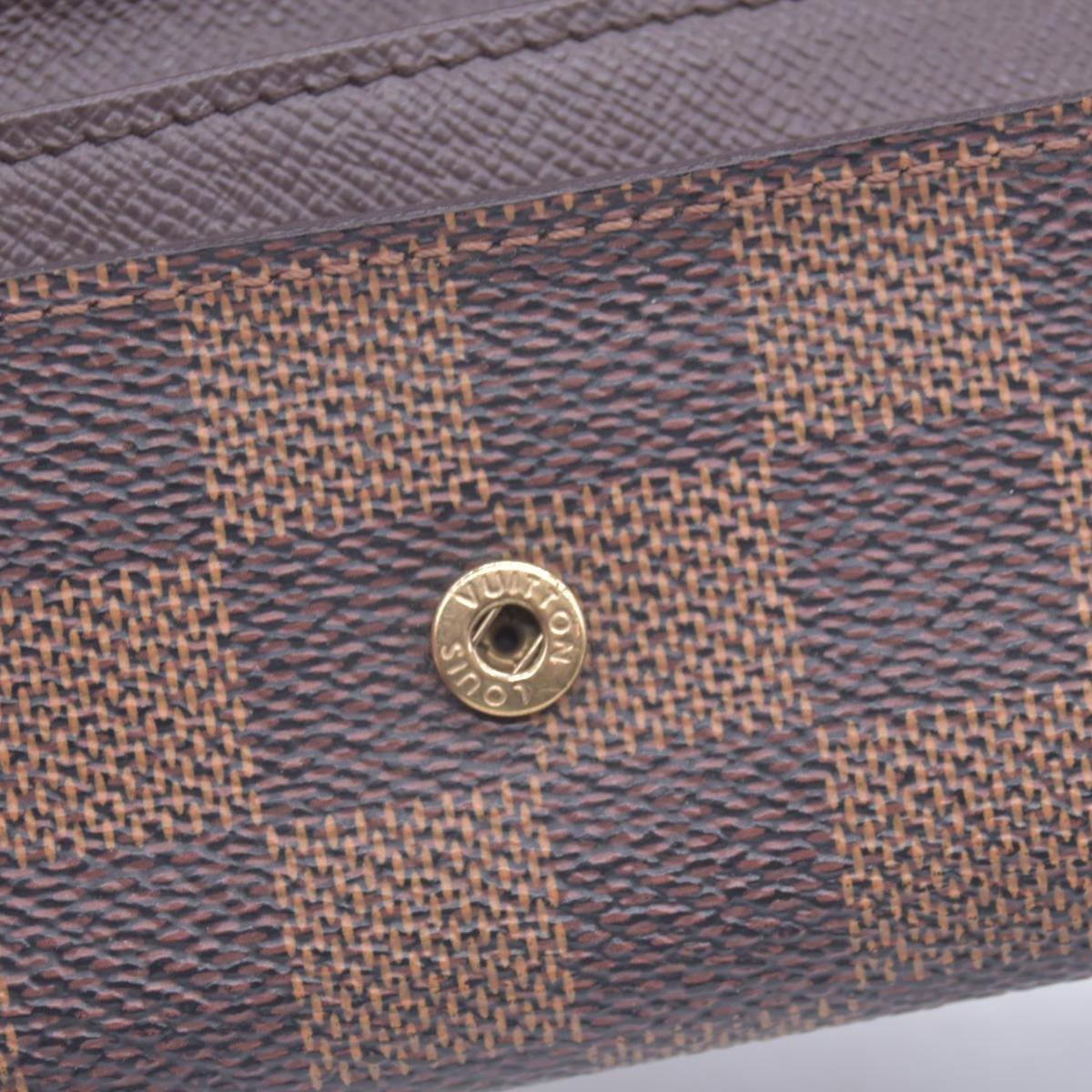 $455 2009 Louis Vuitton Damier Ebene Multicles 6 Key Holder CT1089 CONSIGNMENT 10021071