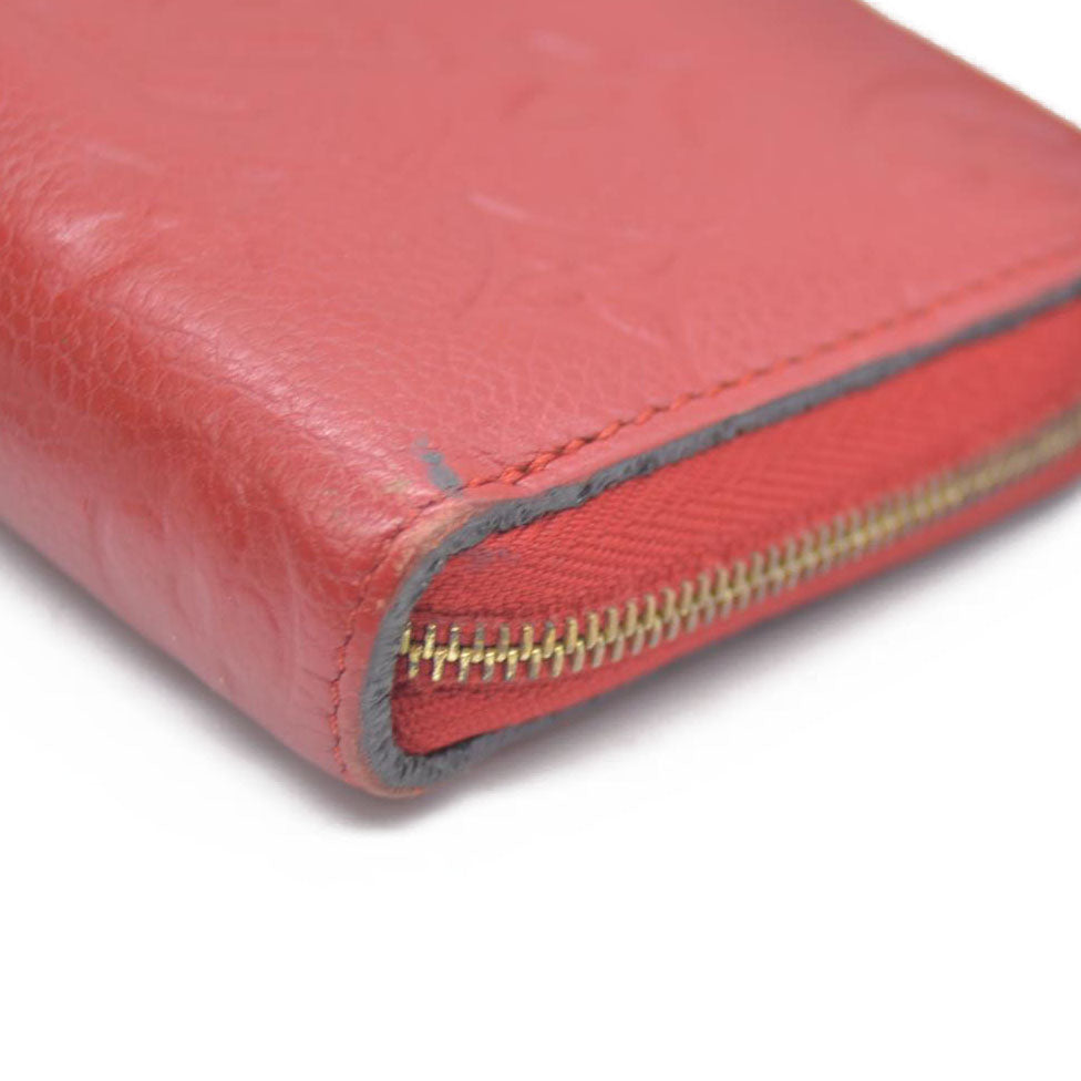 Louis Vuitton Monogram Empreinte Zippy Zip Around Wallet Coin Purse $740 TS5114