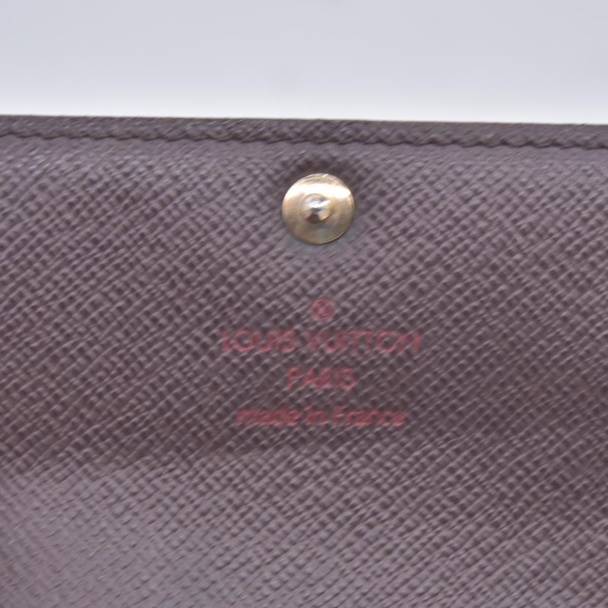 $455 2009 Louis Vuitton Damier Ebene Multicles 6 Key Holder CT1089 CONSIGNMENT 10021071