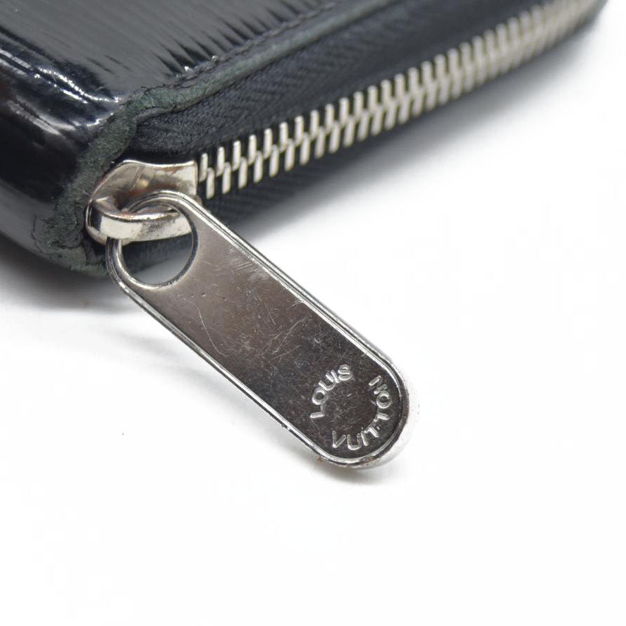 $1100 Louis Vuitton  Epi Electric Zippy Wallet Black