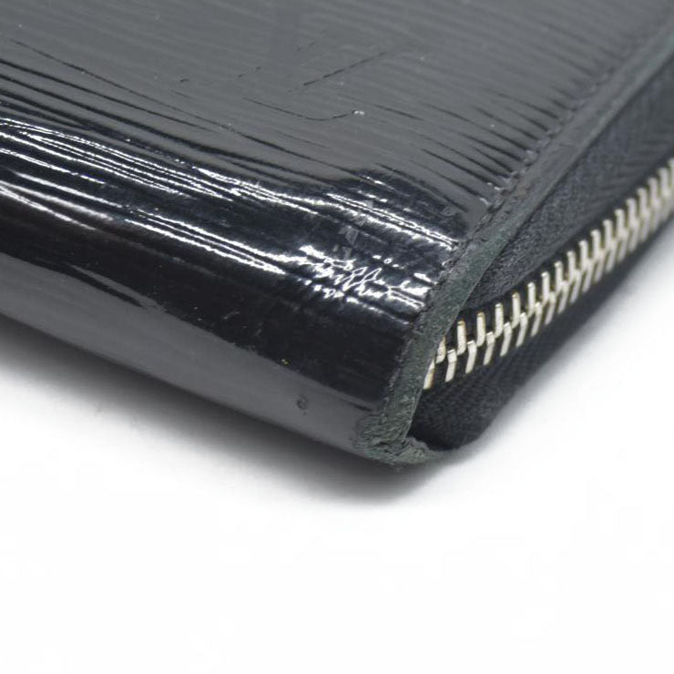 $1100 Louis Vuitton  Epi Electric Zippy Wallet Black