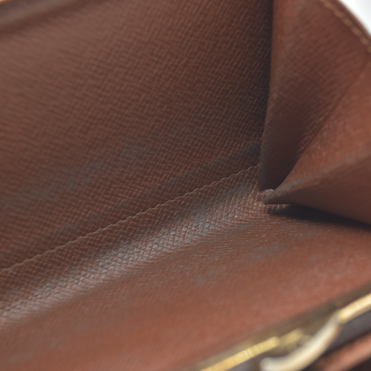 $750 2001 Louis Vuitton Monogram French Purse Wallet TH0011