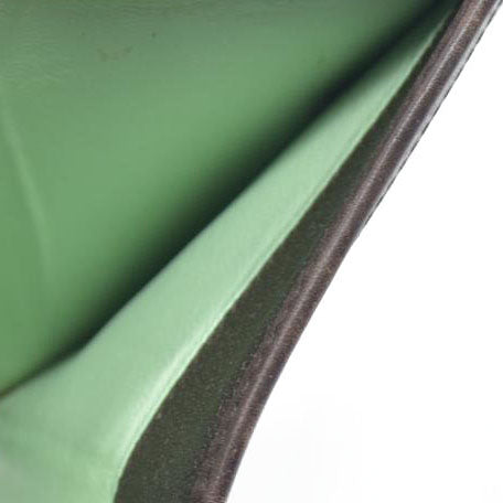 $690 BVLGARI Doppiotondo Leather Bifold Wallet