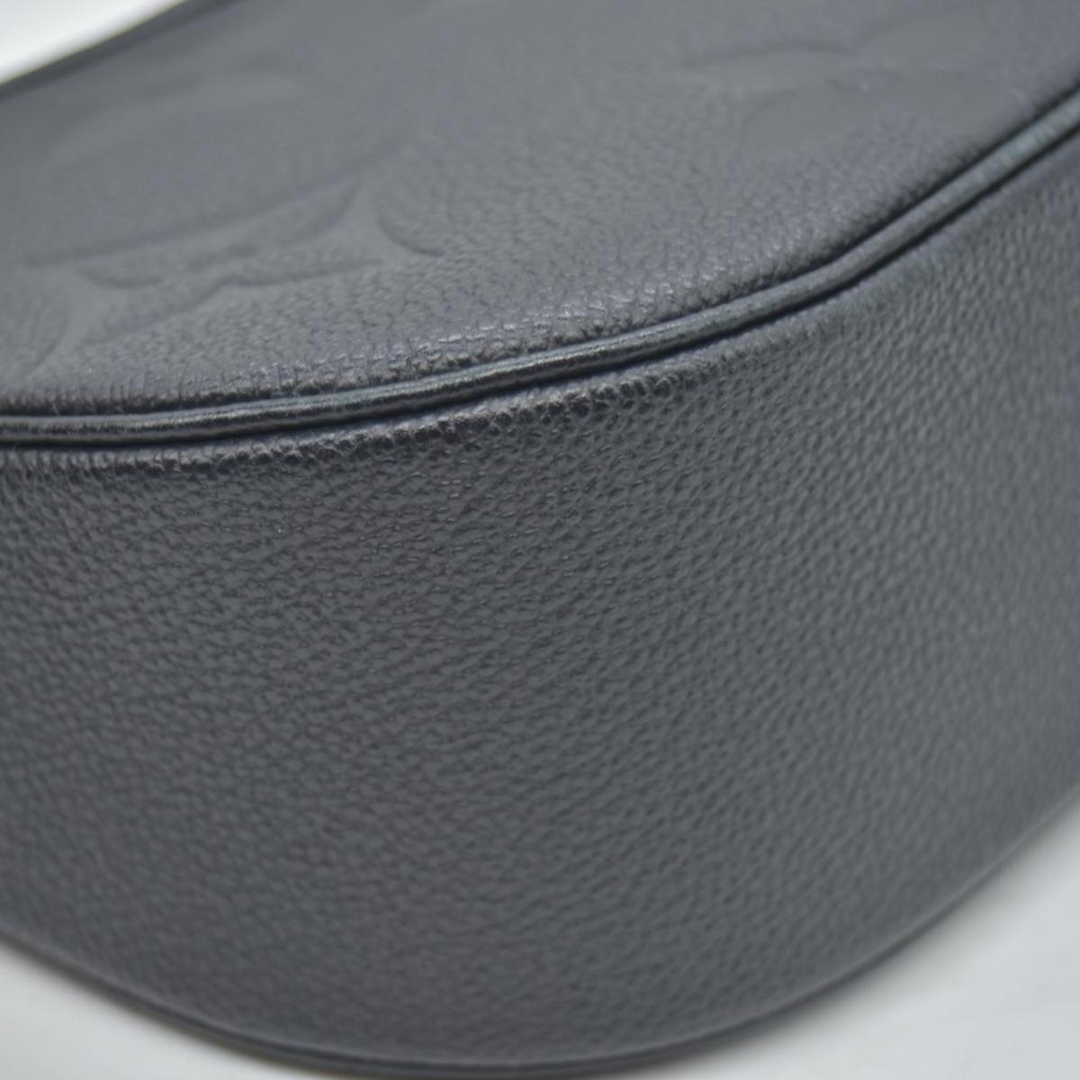 $2640  Louis Vuitton Empreinte Monogram Giant Bagatelle NM Black