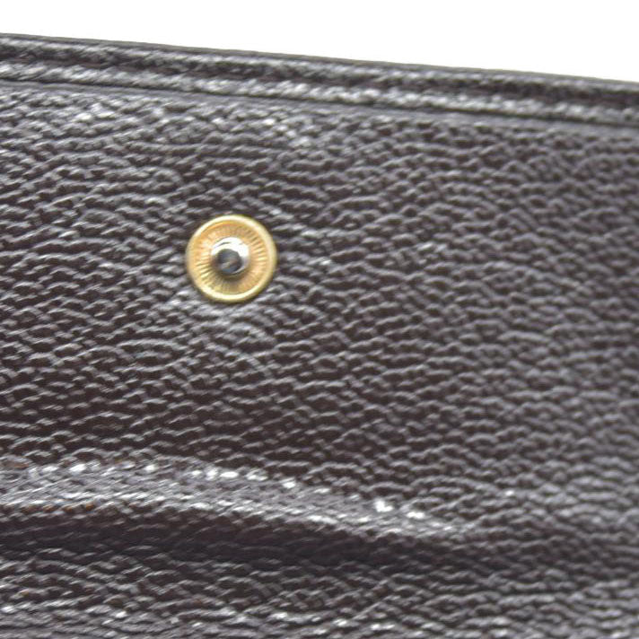 $690 BVLGARI Doppiotondo Leather Bifold Wallet