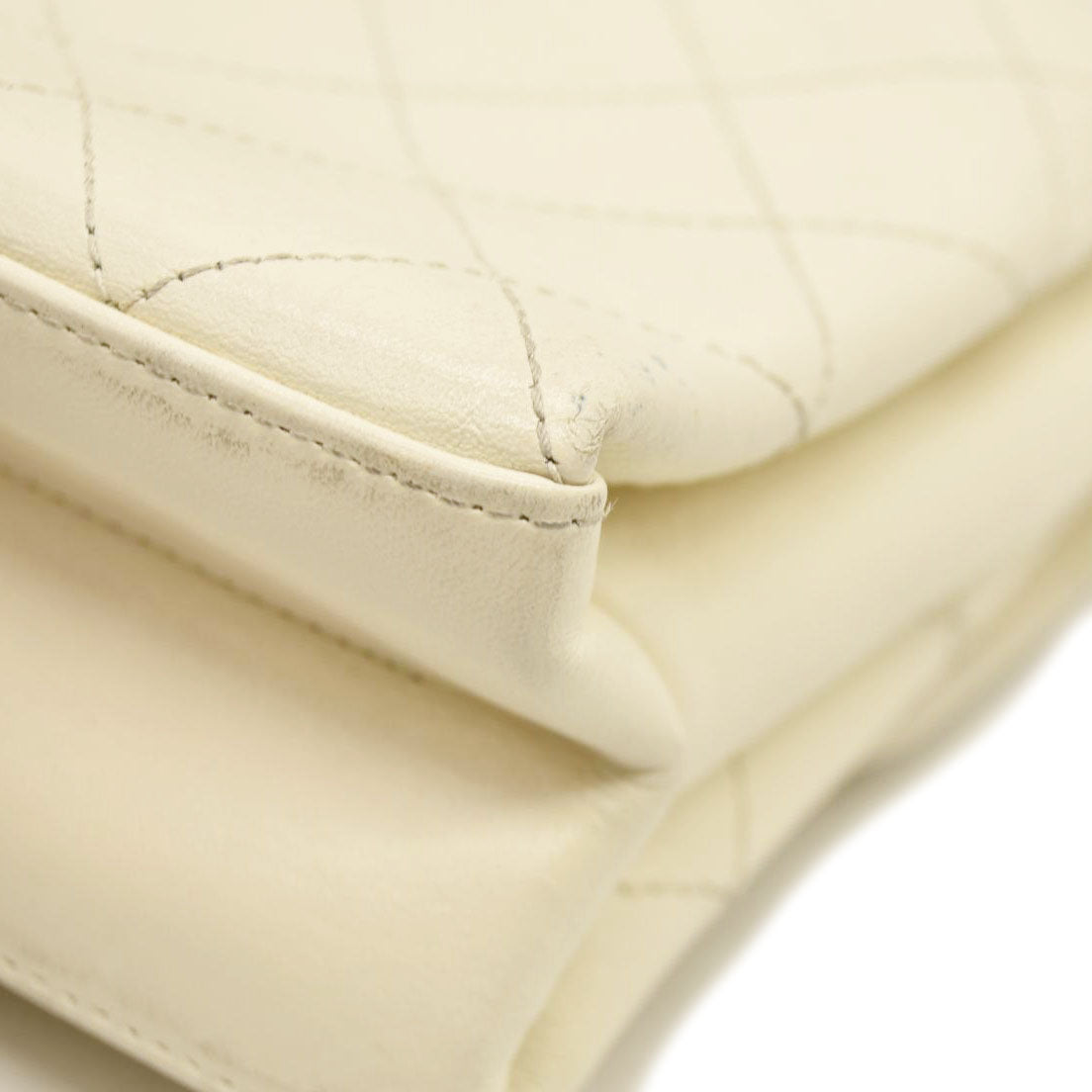 Chanel  Lambskin Quilted Coco Luxe Top Handle Flap  25*