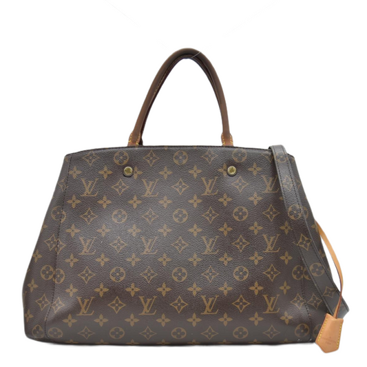 $2690 2015 Louis Vuitton Monogram Montaigne GM SD5105
