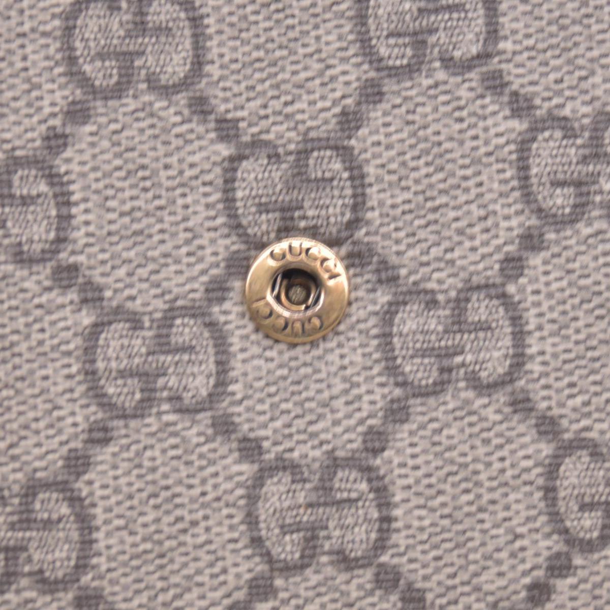 Gucci GG Supreme Monogram Pearl Studded French Wallet Pink CONSIGNMENT