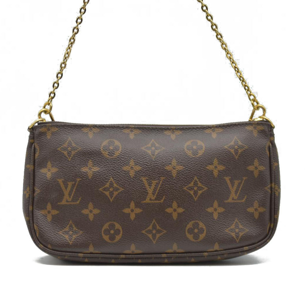 Louis Vuitton  Monogram Multi Pochette Accessories Rose Clair SN4270/RFID