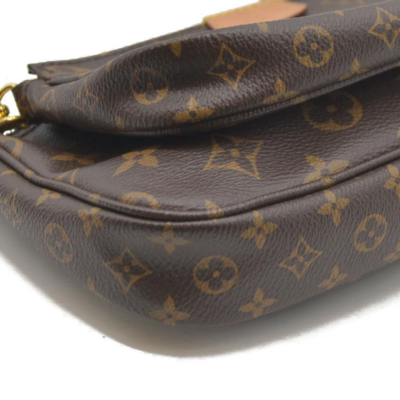 Louis Vuitton  Monogram Multi Pochette Accessories Rose Clair SN4270/RFID