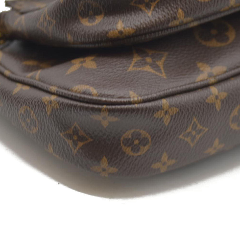 Louis Vuitton  Monogram Multi Pochette Accessories Rose Clair SN4270/RFID
