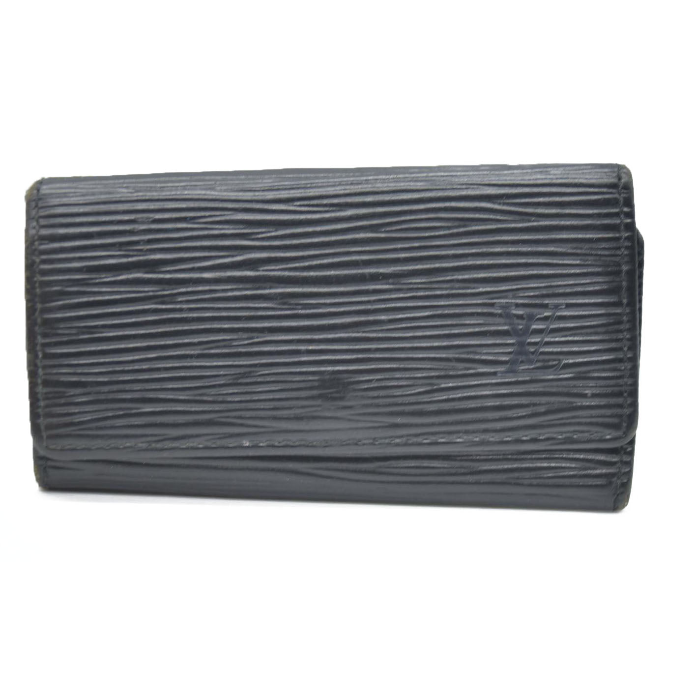 Louis Vuitton Epi Multicles 4 Key Holder Black CA1925