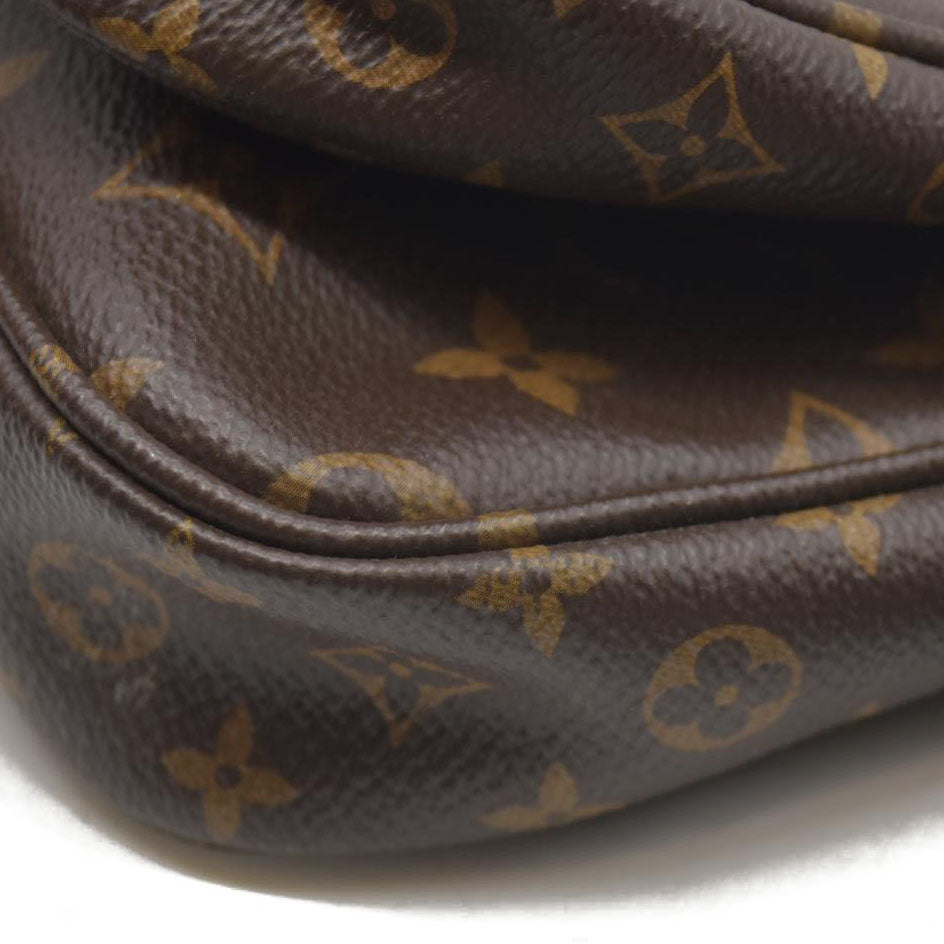 Louis Vuitton  Monogram Multi Pochette Accessories Rose Clair SN4270/RFID