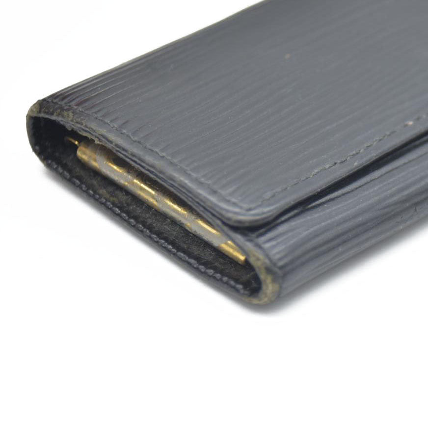 Louis Vuitton Epi Multicles 4 Key Holder Black CA1925