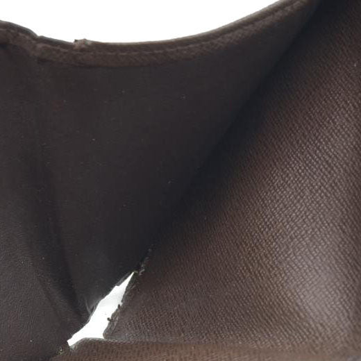 Louis Vuitton Monogram Portefeiulle Elise Trifold Wallet Brown