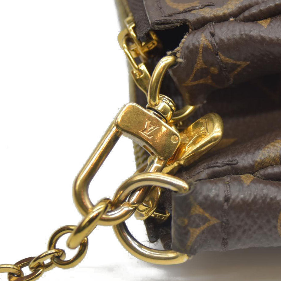 Louis Vuitton  Monogram Multi Pochette Accessories Rose Clair SN4270/RFID