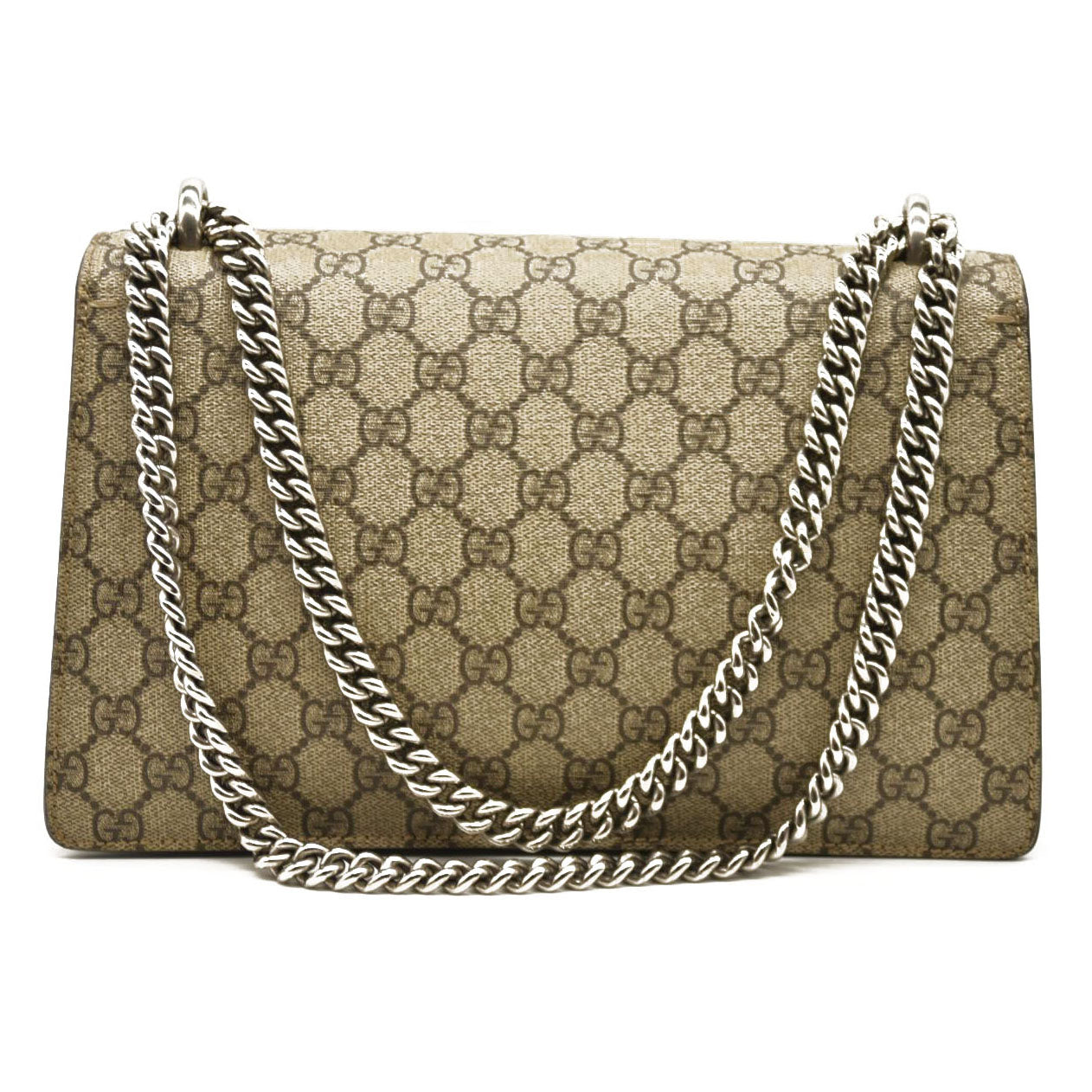 GUCCI  GG Supreme Monogram Small Dionysus Shoulder Bag Black