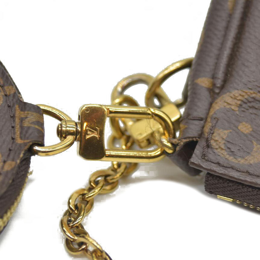 Louis Vuitton  Monogram Multi Pochette Accessories Rose Clair SN4270/RFID