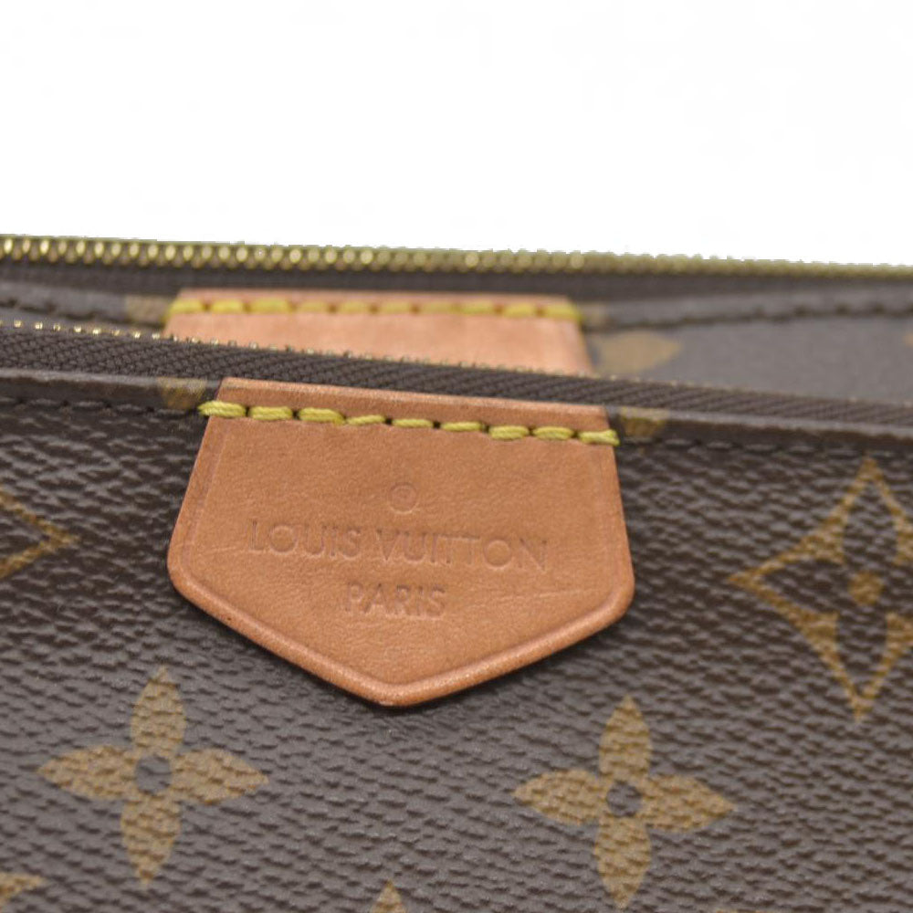 Louis Vuitton  Monogram Multi Pochette Accessories Rose Clair SN4270/RFID