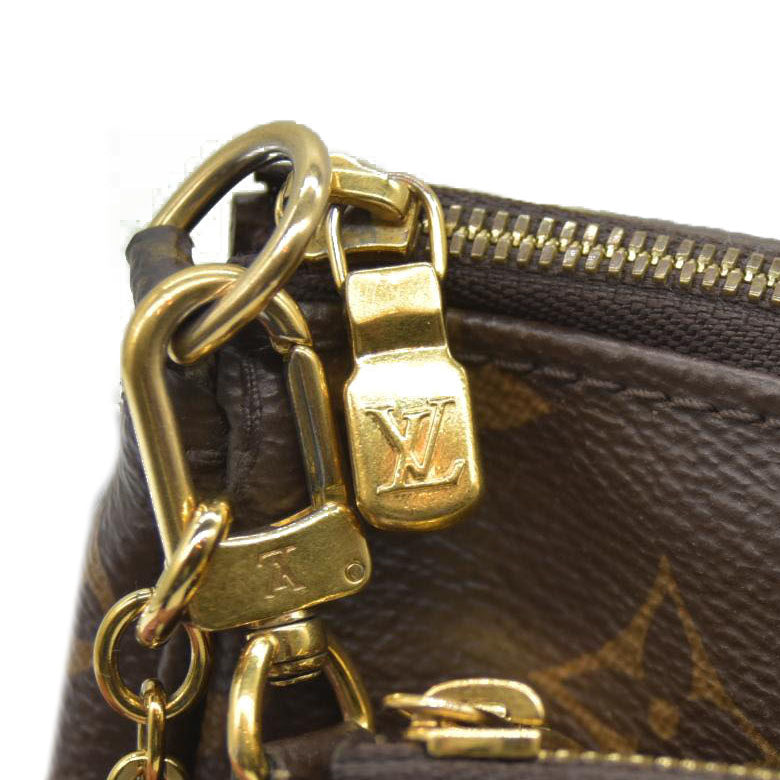 Louis Vuitton  Monogram Multi Pochette Accessories Rose Clair SN4270/RFID