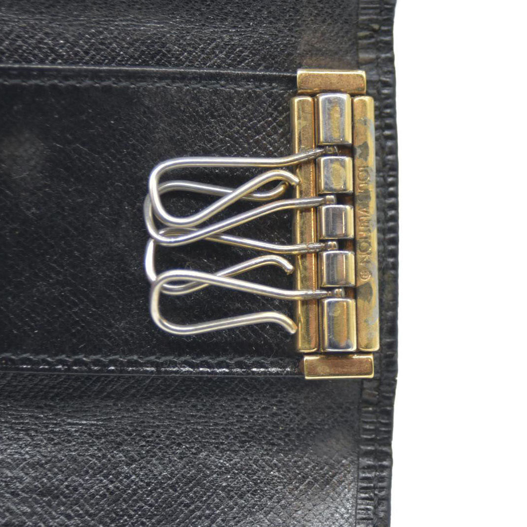 Louis Vuitton Epi Multicles 4 Key Holder Black CA1925